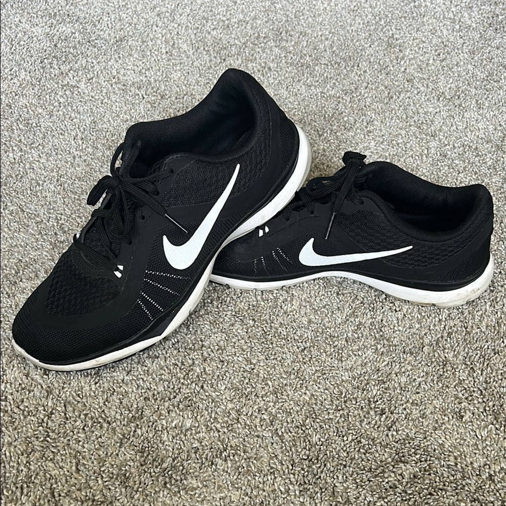 Nike Flex TR6 Cross Training Sneakers Black Size 8.5